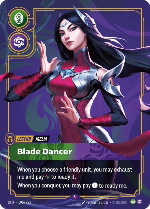 Irelia, Danseuse des lames SFD-195/221 — Spiritforged