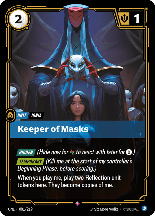 Gardienne des masques UNL-081/219 — Unleashed