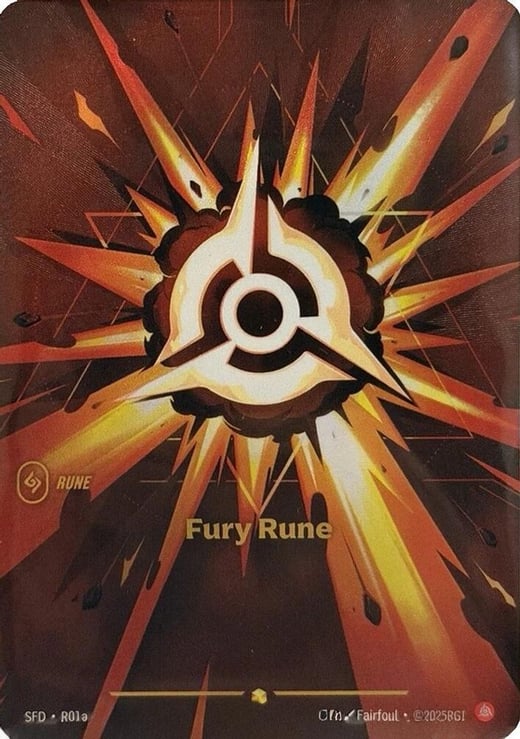 Fury Rune SFD-R01A — Spiritforged
