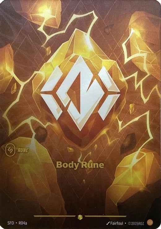 Body Rune SFD-R04A — Spiritforged