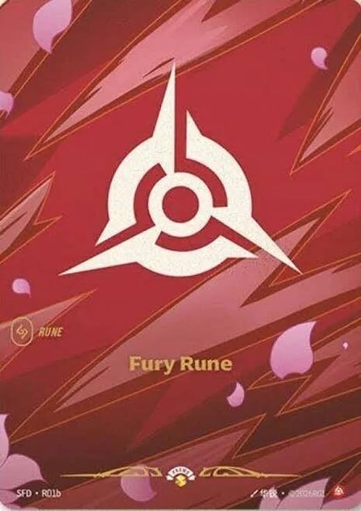 Fury Rune SFD-R01B — Spiritforged