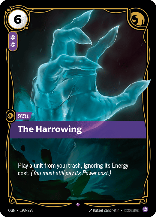 The Harrowing OGN-198/298 — Origins