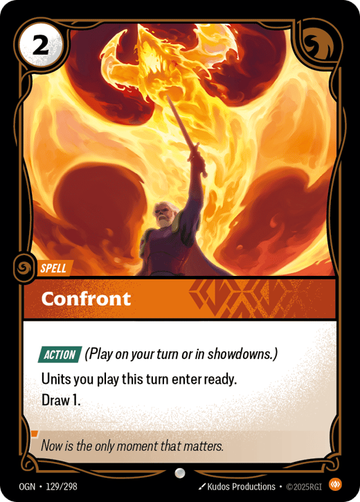Confrontation OGN-129/298 — Origins