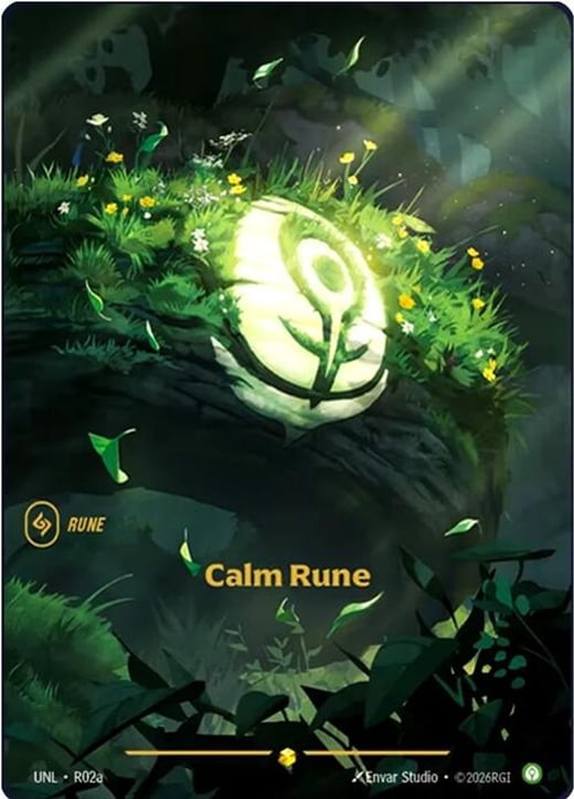 Rune de calme UNL-R02A — Unleashed