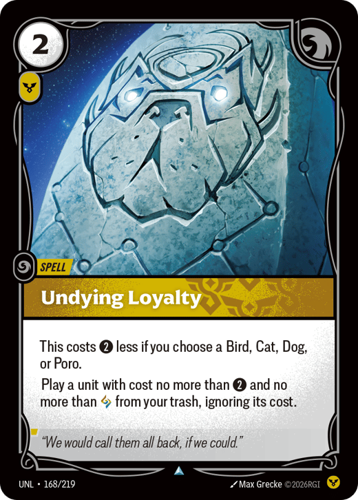 Loyauté éternelle UNL-168/219 — Unleashed