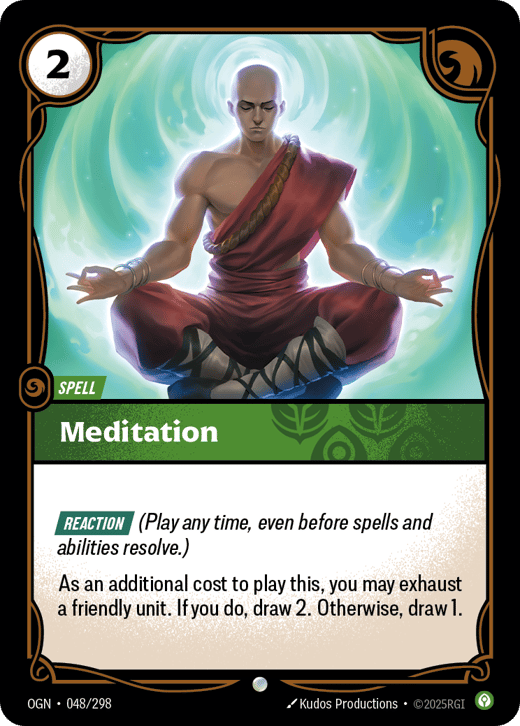 Meditation OGN-048/298 — Origins