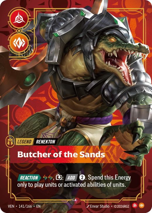 Butcher of the Sands VEN-141/166 — Vendetta