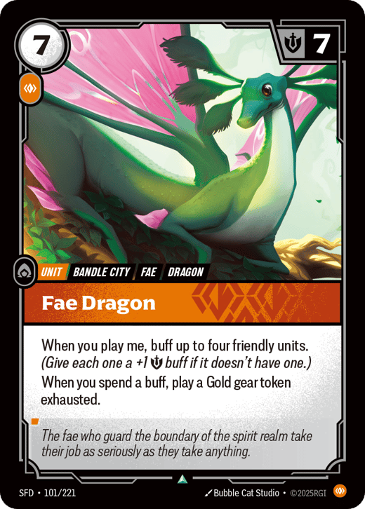 Dragon féérique SFD-101/221 — Spiritforged