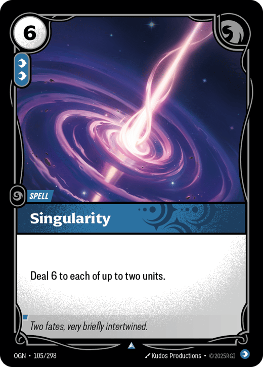 Singularité OGN-105/298 — Origins
