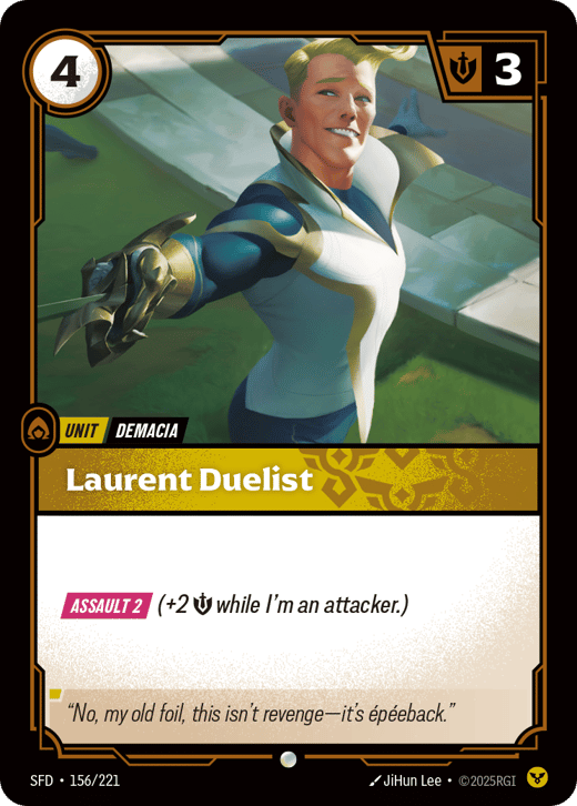 Duelliste des Laurent SFD-156/221 — Spiritforged