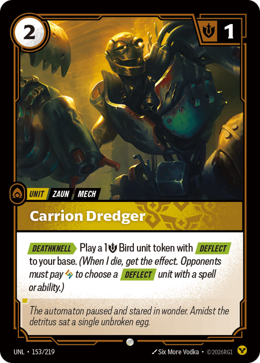 Carrion Dredger UNL-153/219 — Unleashed