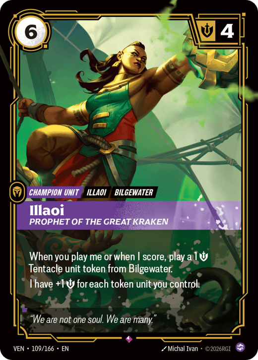 Illaoi, Prophet of the Great Kraken VEN-109/166 — Vendetta