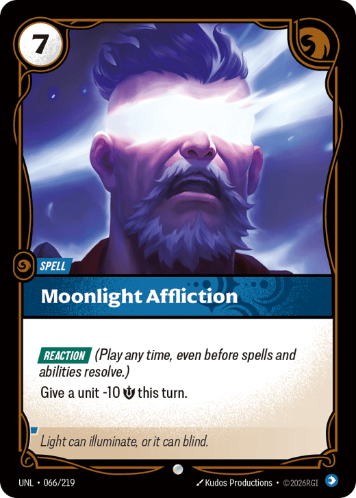 Aveuglement lunaire UNL-066/219 — Unleashed