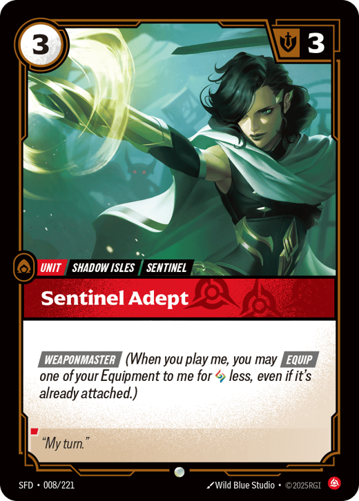 Sentinelle en devenir SFD-008/221 — Spiritforged