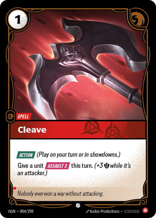 Fendoir OGN-004/298 — Origins