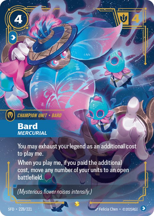 Bard, Mercurial SFD-228/221 — Spiritforged