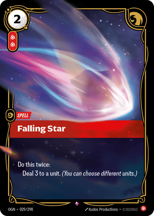 Étoile filante OGN-029/298 — Origins