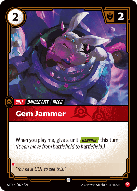 Collecteur de gemmes SFD-007/221 — Spiritforged