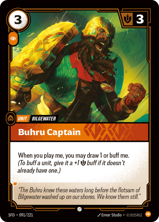 Capitaine buhru SFD-091/221 — Spiritforged