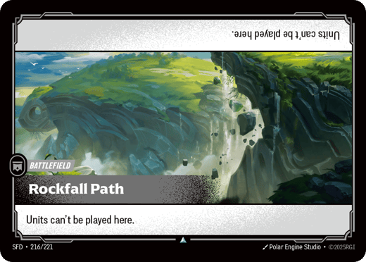 Rockfall Path SFD-216/221 — Spiritforged