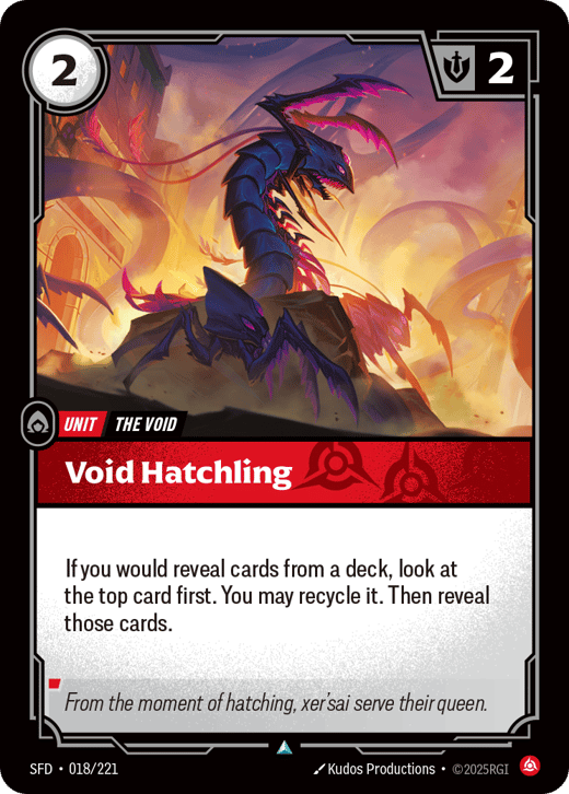 Progéniture du Néant SFD-018/221 — Spiritforged