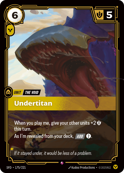 Undertitan SFD-175/221 — Spiritforged