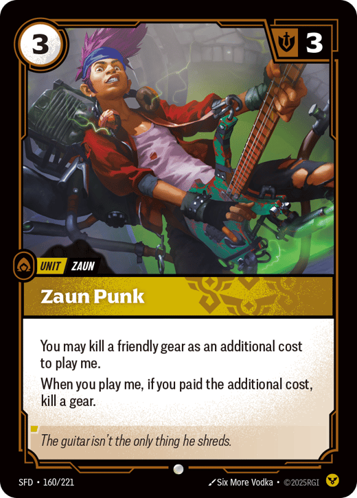Punk zaunien SFD-160/221 — Spiritforged