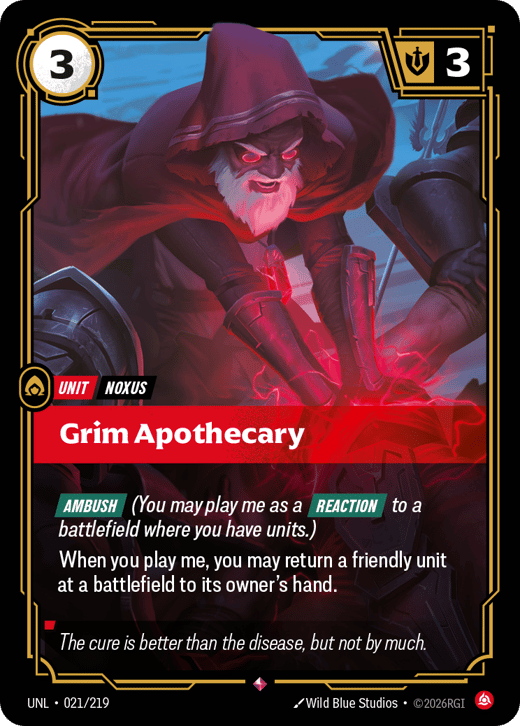 Grim Apothecary UNL-021/219 — Unleashed