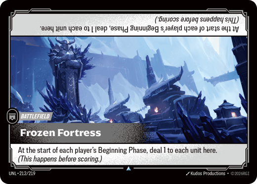Forteresse gelée UNL-212/219 — Unleashed