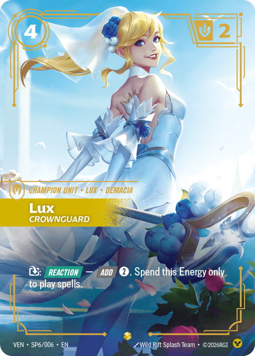 Lux, Crownguard VEN-SP6/006 — Vendetta