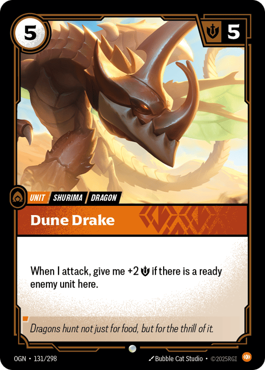 Dragon des dunes OGN-131/298 — Origins