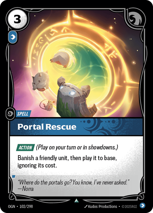 Portail de secours OGN-102/298 — Origins
