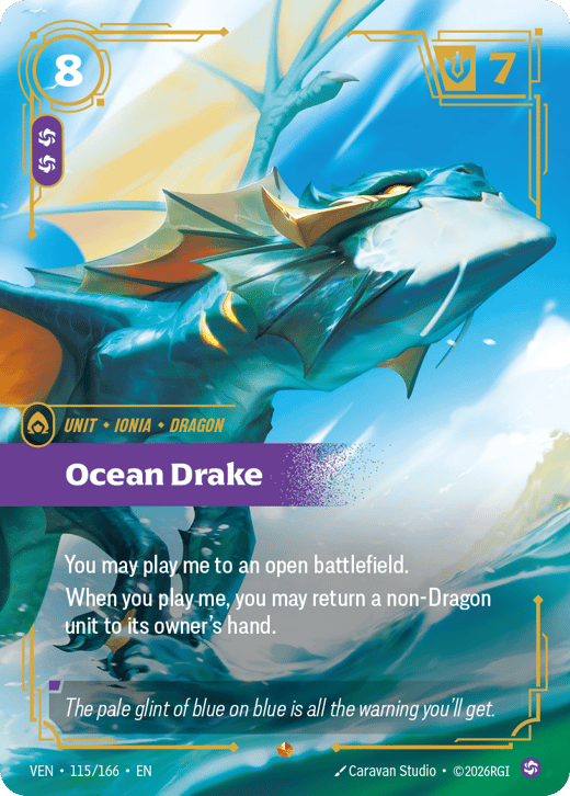 Ocean Drake VEN-115/166 — Vendetta