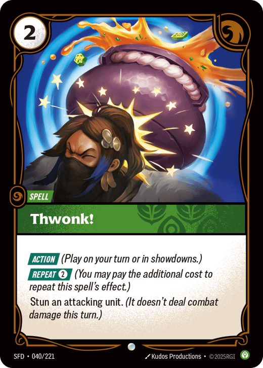 Thwonk! SFD-040/221 — Spiritforged