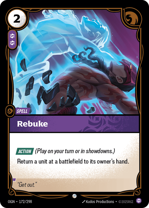 Rebuke OGN-172/298 — Origins