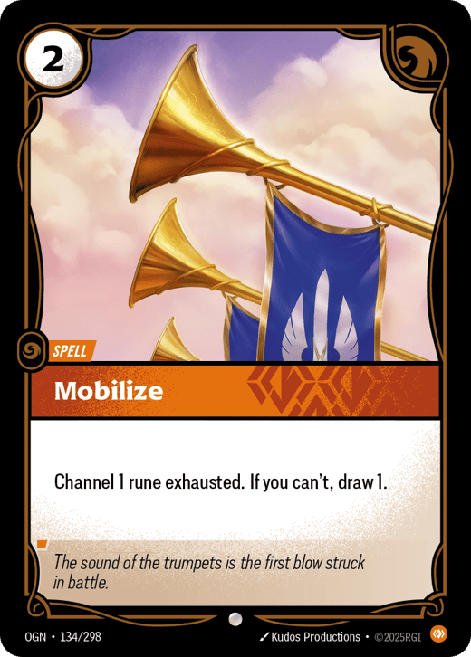 Mobilisation OGN-134/298 — Origins