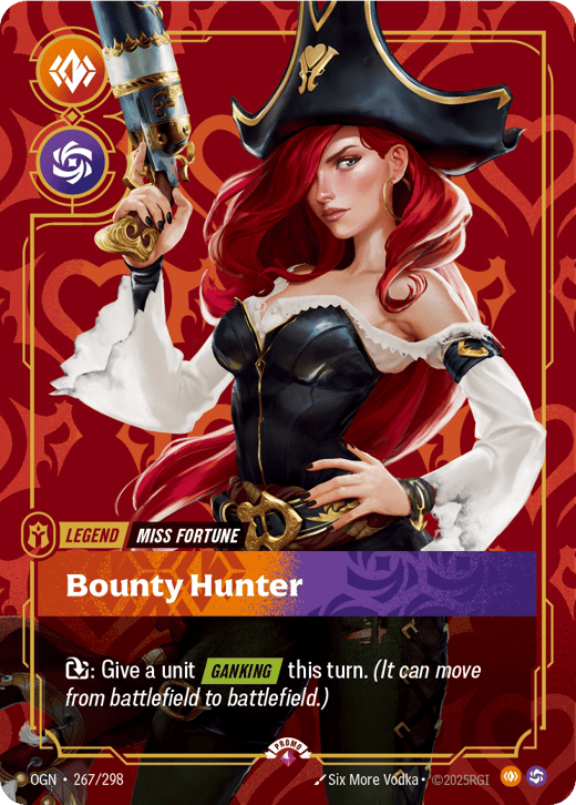 Miss Fortune, Chasseuse de primes OGN-267/298 — Origins