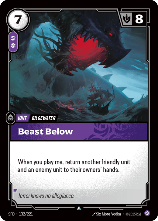 Bête des profondeurs SFD-132/221 — Spiritforged