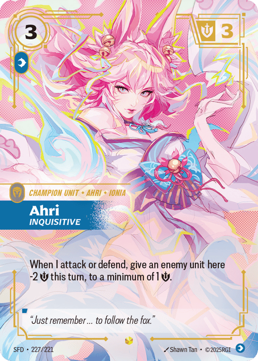 Ahri, Inquisitive SFD-227/221 — Spiritforged