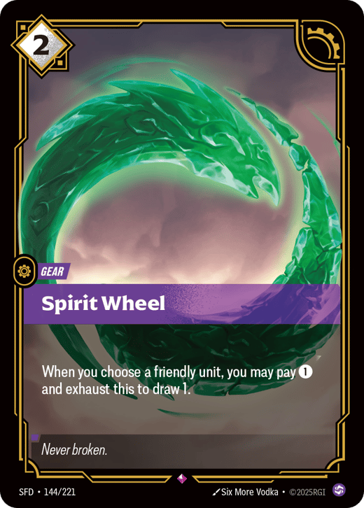 Roue spirituelle SFD-144/221 — Spiritforged