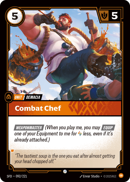 Combat Chef SFD-092/221 — Spiritforged