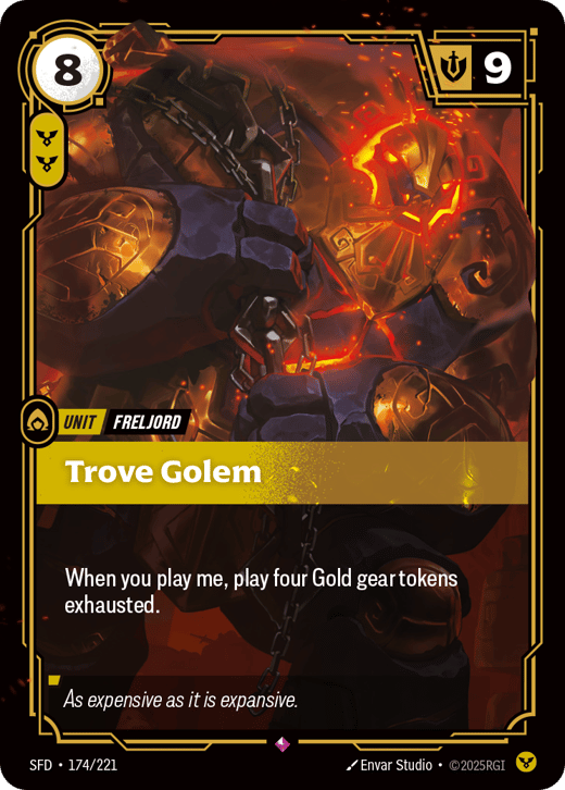 Golem aux trésors SFD-174/221 — Spiritforged