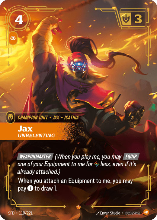 Jax, Implacable SFD-119/221 — Spiritforged