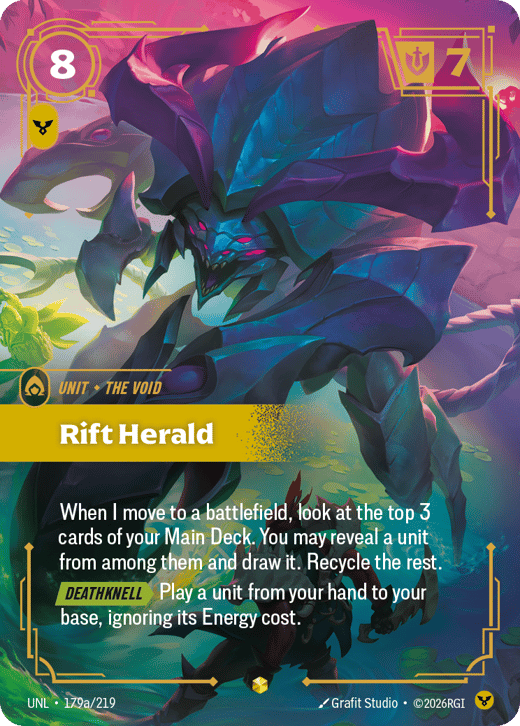 Héraut de la Faille UNL-179a/219 — Unleashed