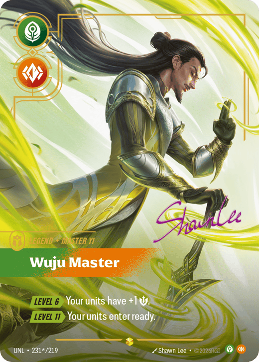 Wuju Master UNL-231*/219 — Unleashed