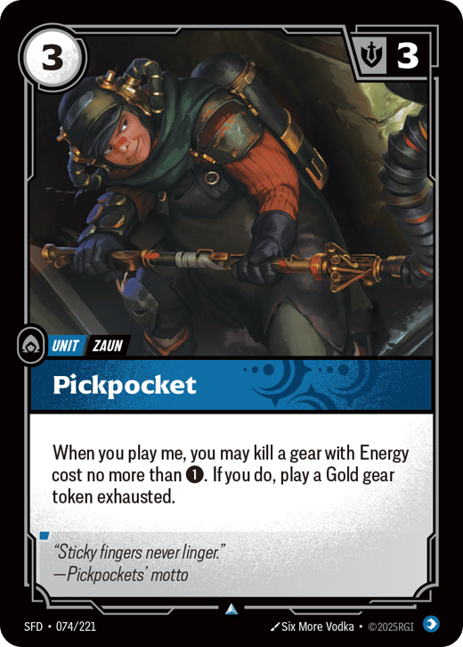 Pickpocket SFD-074/221 — Spiritforged