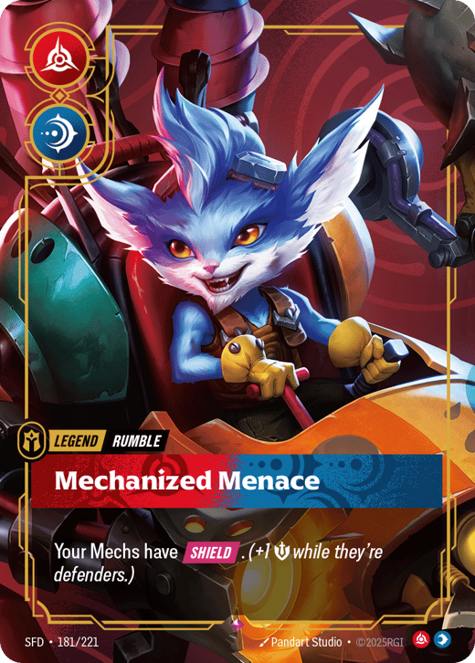 Rumble, Menace mécanisée SFD-181/221 — Spiritforged