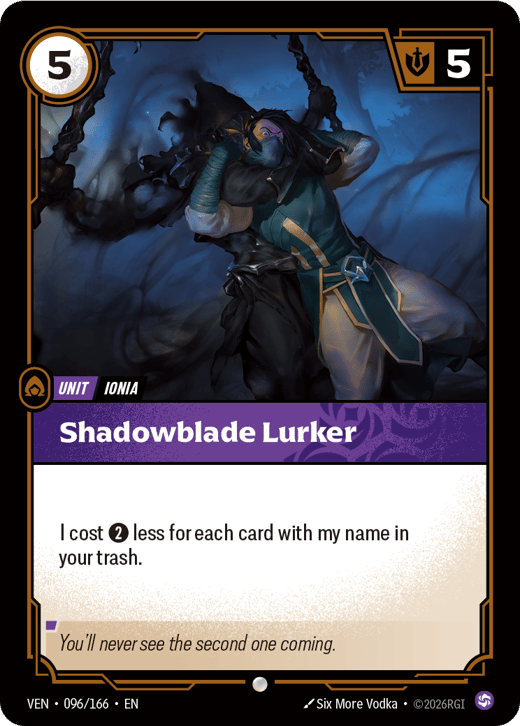 Shadowblade Lurker VEN-096/166 — Vendetta