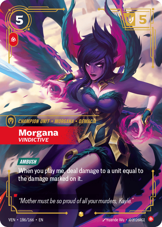 Morgana, Vindictive VEN-186/166 — Vendetta