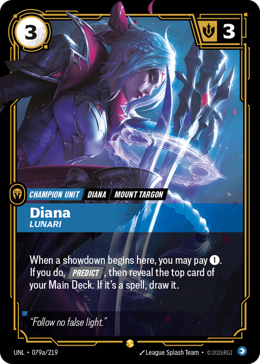 Diana, Lunari UNL-079a/219 — Unleashed